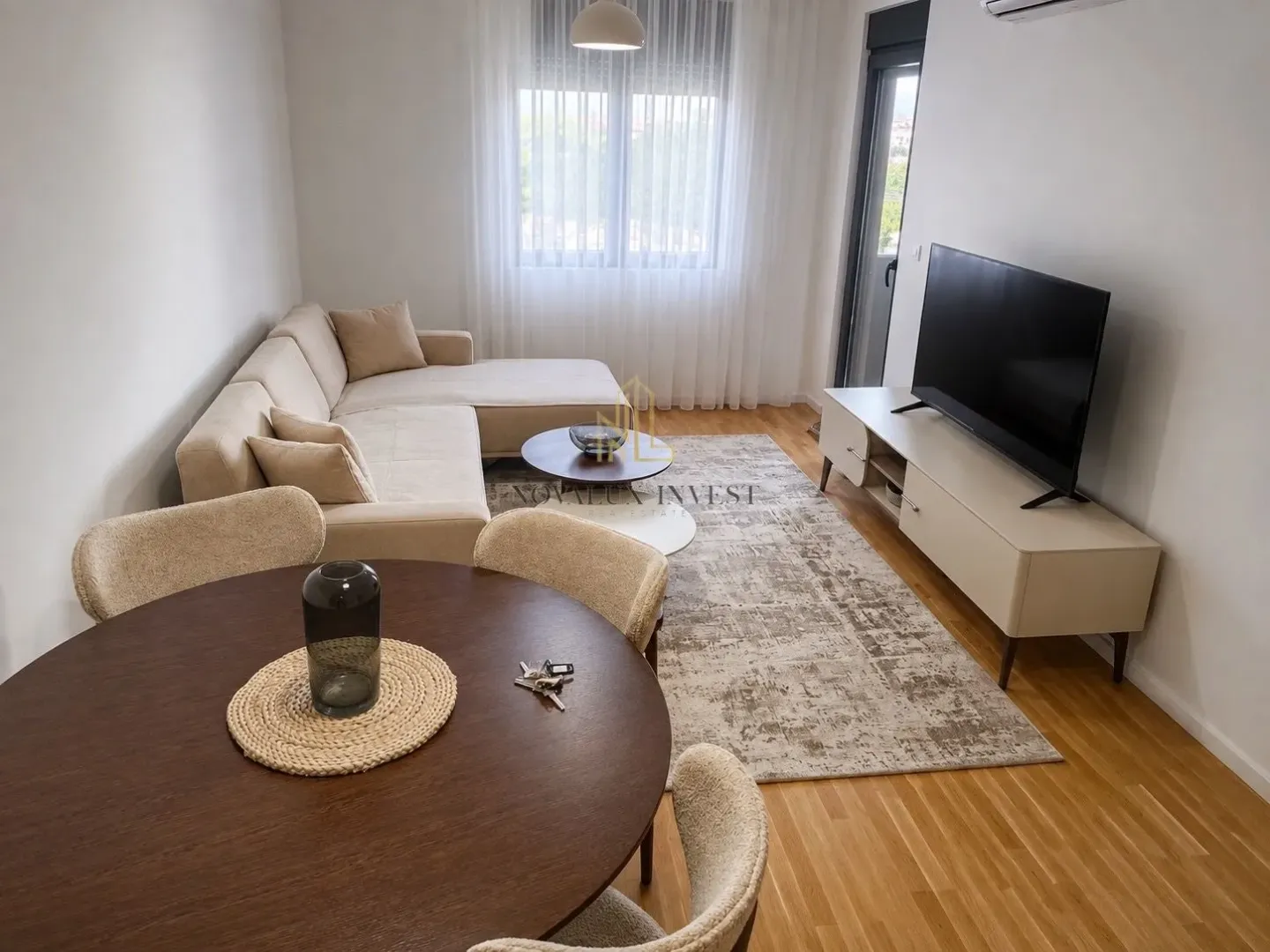 Rent, one bedroom apartment, 43m², Stari Aerodrom, Podgorica