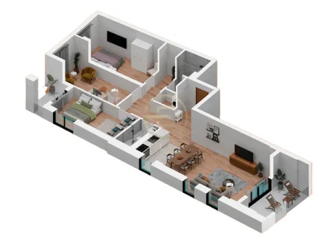 Prodaja, četvorosoban stan, 102m², Podbara, Novi Sad Sve Podlokacije - image 1