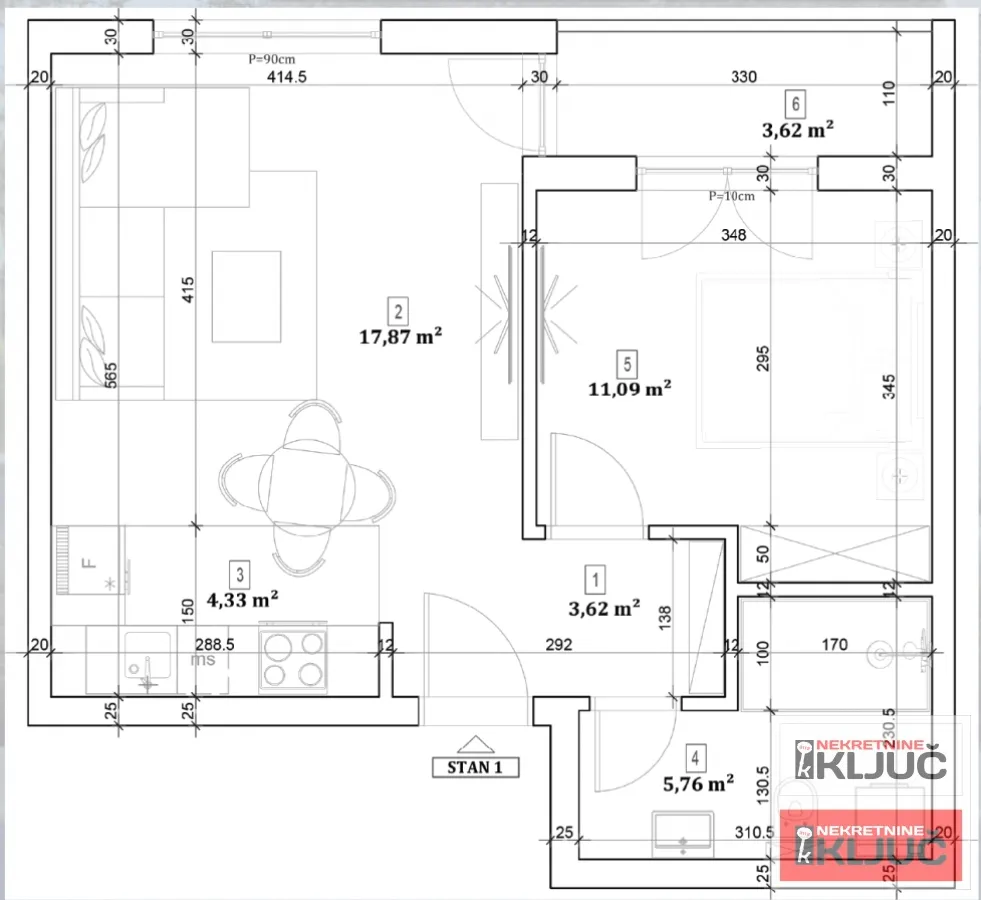 Prodaja, dvosoban stan, 45m², Veternička rampa, Novi Sad Sve Podlokacije