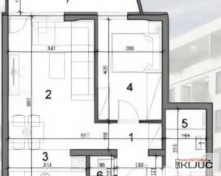Prodaja, dvosoban stan, 51m², Sajmište, Novi Sad
