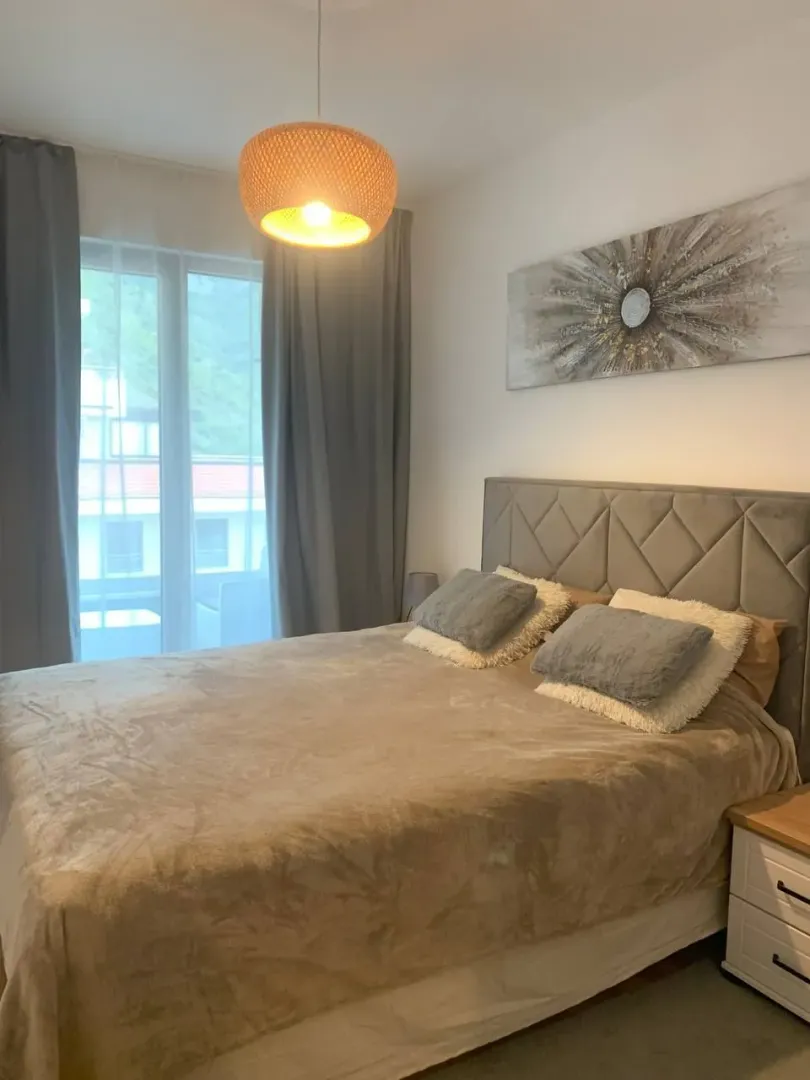 Rent, one bedroom apartment, 45m², Bečići, Budva