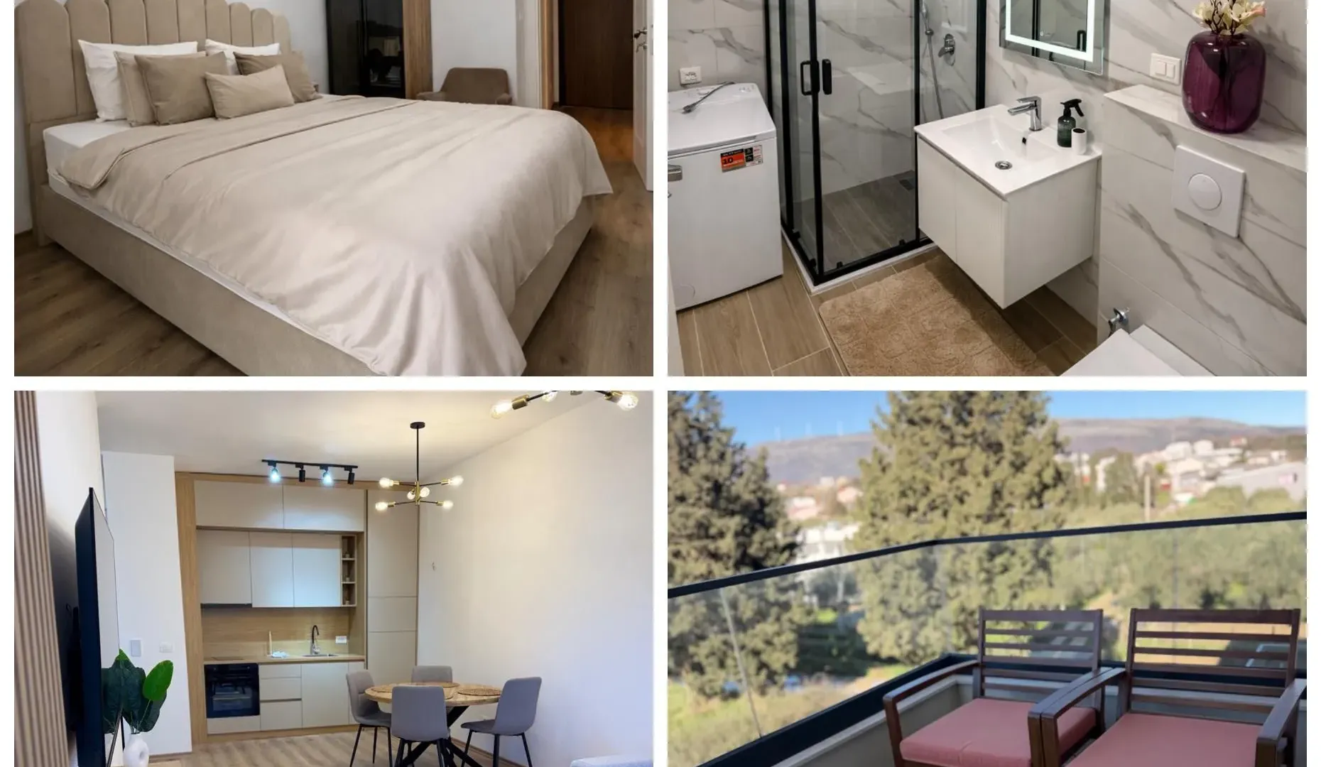 Stan-na-dan, jednosoban stan, 48m², Velika Plaža, Ulcinj