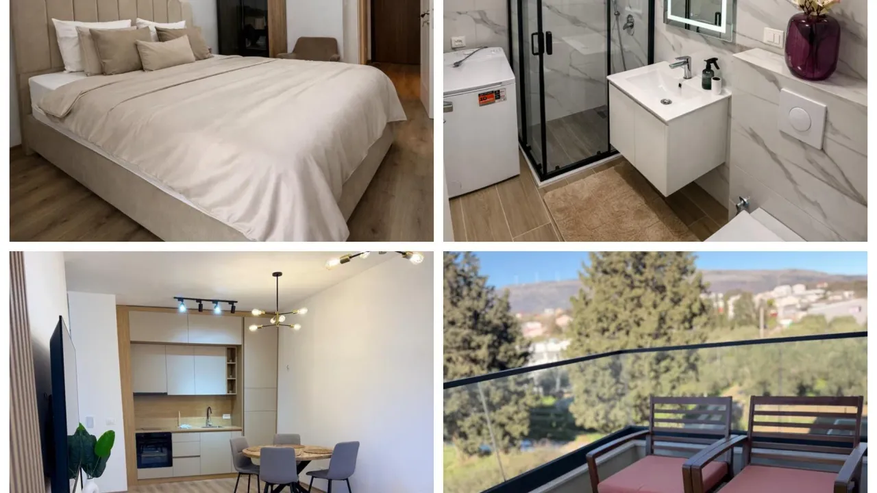 Daily-rent, one bedroom apartment, 48m², Velika Plaža, Ulcinj