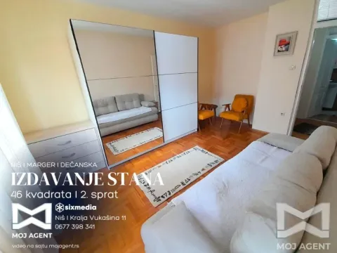 Izdavanje, jednosoban stan, 46m², Marger, Niš - image 5