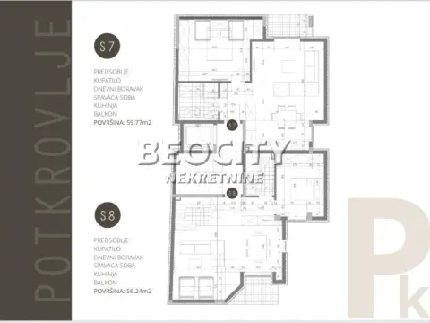 Prodaja, dvosoban stan, 59m², Dedinje Sve Podlokacije, Beograd - image 12