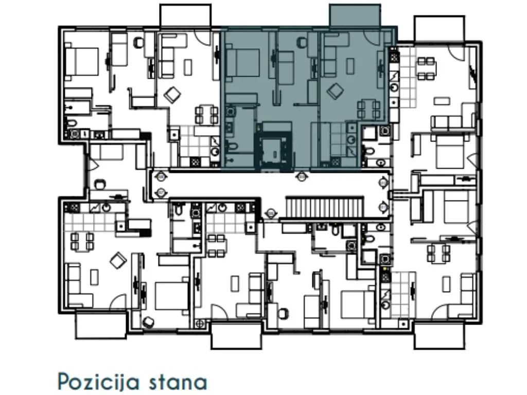 Prodaja, trosoban stan, 68m², Altina, Beograd