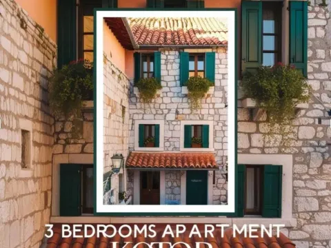 Prodaja, trosoban stan, 72m², Kotor, Crna Gora - image 1