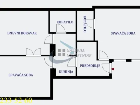 Prodaja, trosoban stan, 73m², Stari Grad, Beograd - image 5