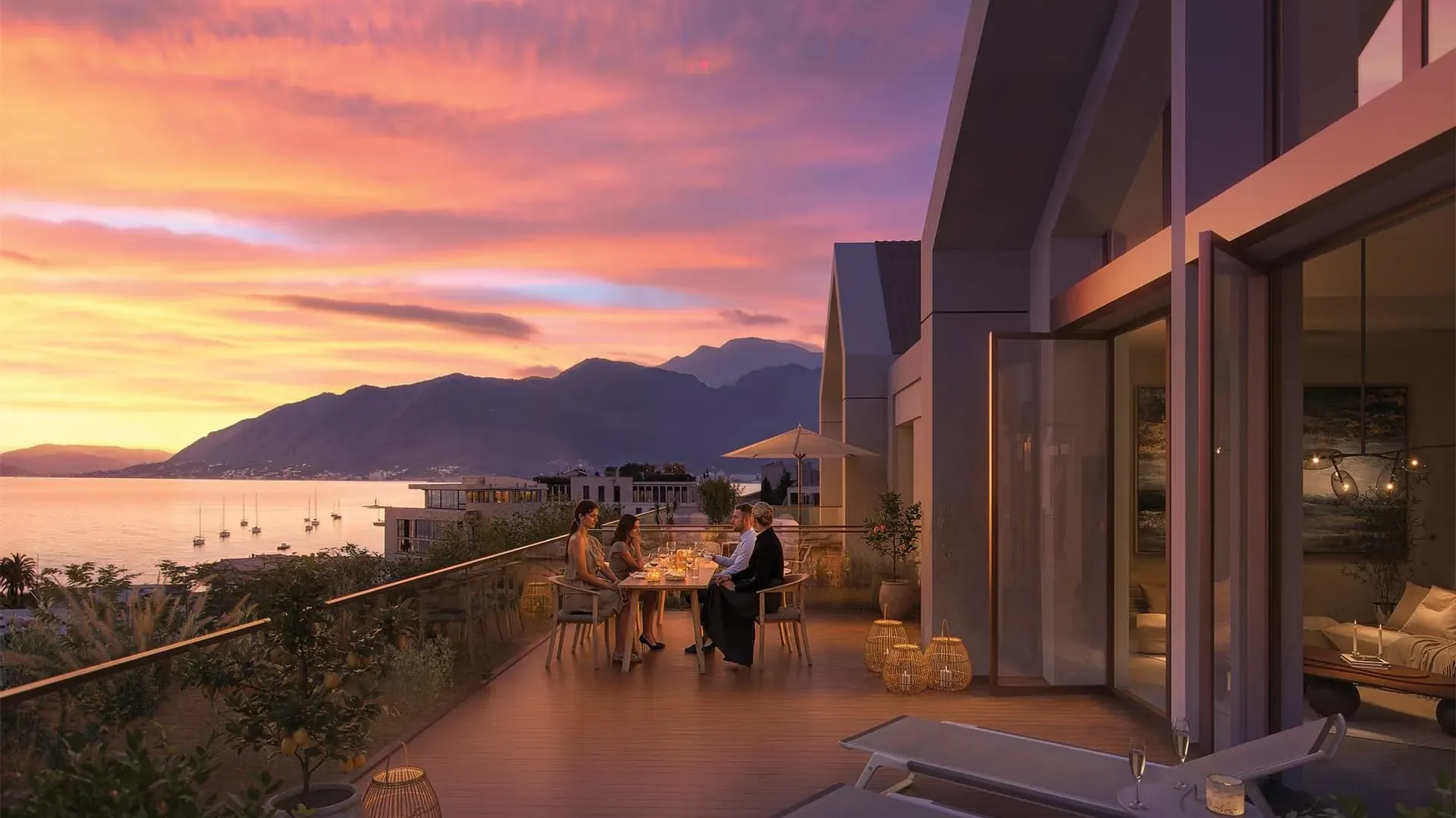 Sale, studio apartment, 46m², Porto Montenegro, Tivat
