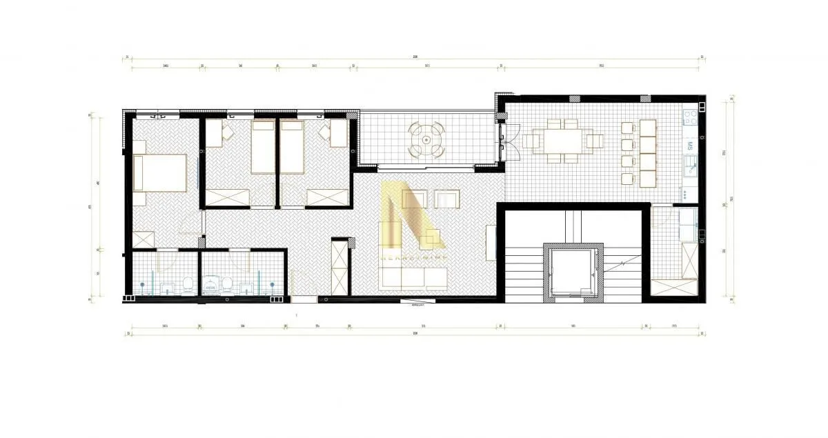 Prodaja, četvorosoban stan, 114m², Sremska Kamenica, Petrovaradin