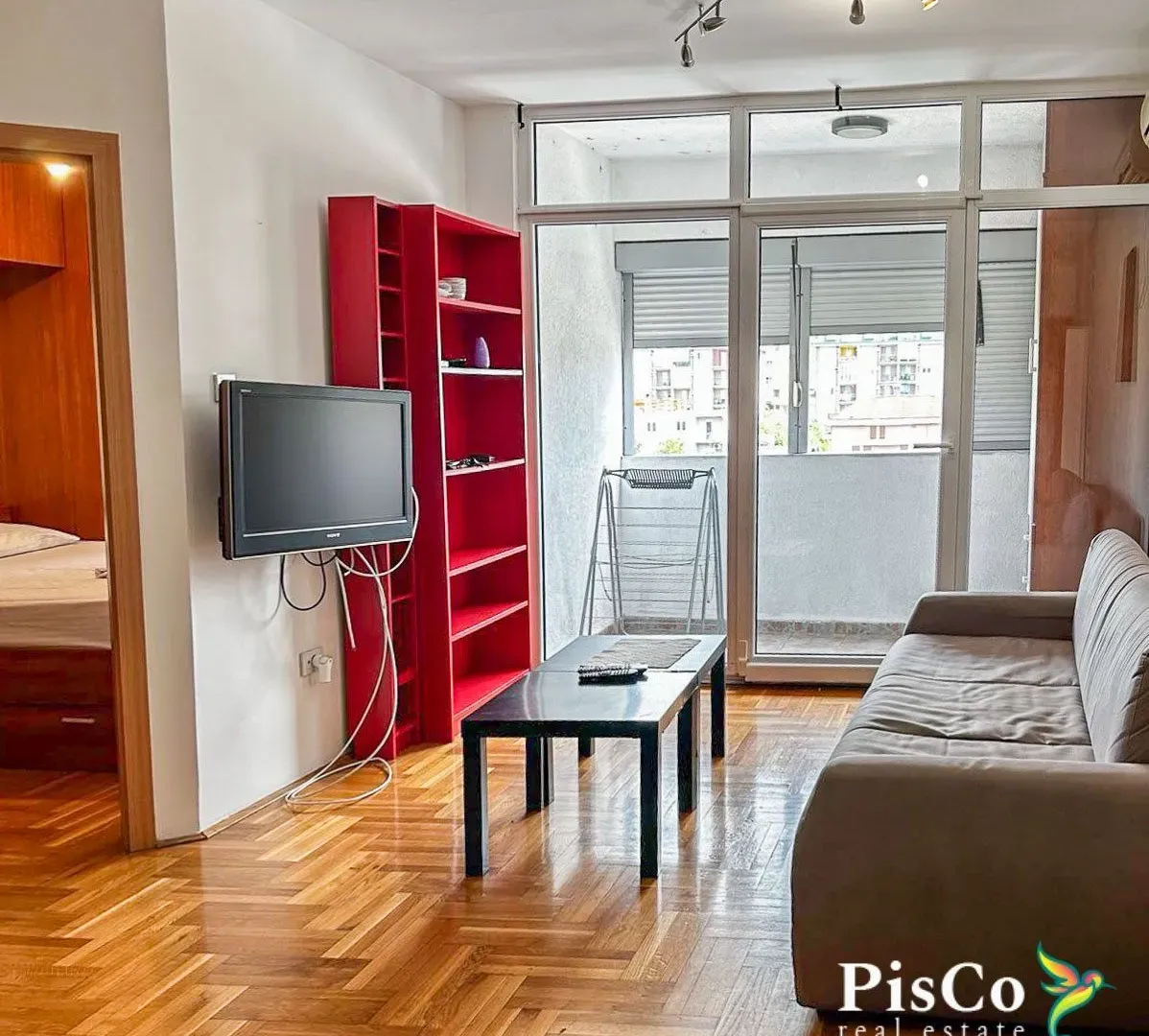 Rent, one bedroom apartment, 46m², City Kvart, Podgorica