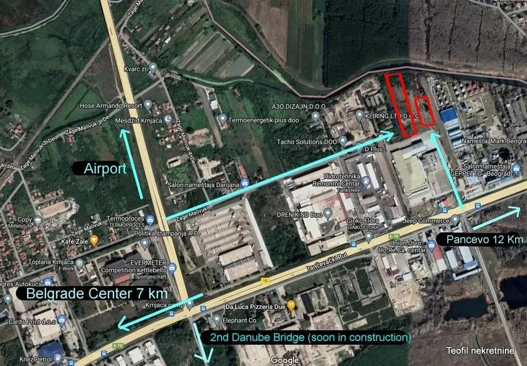 Prodaja, plac, 12800m², Palilula, Niš