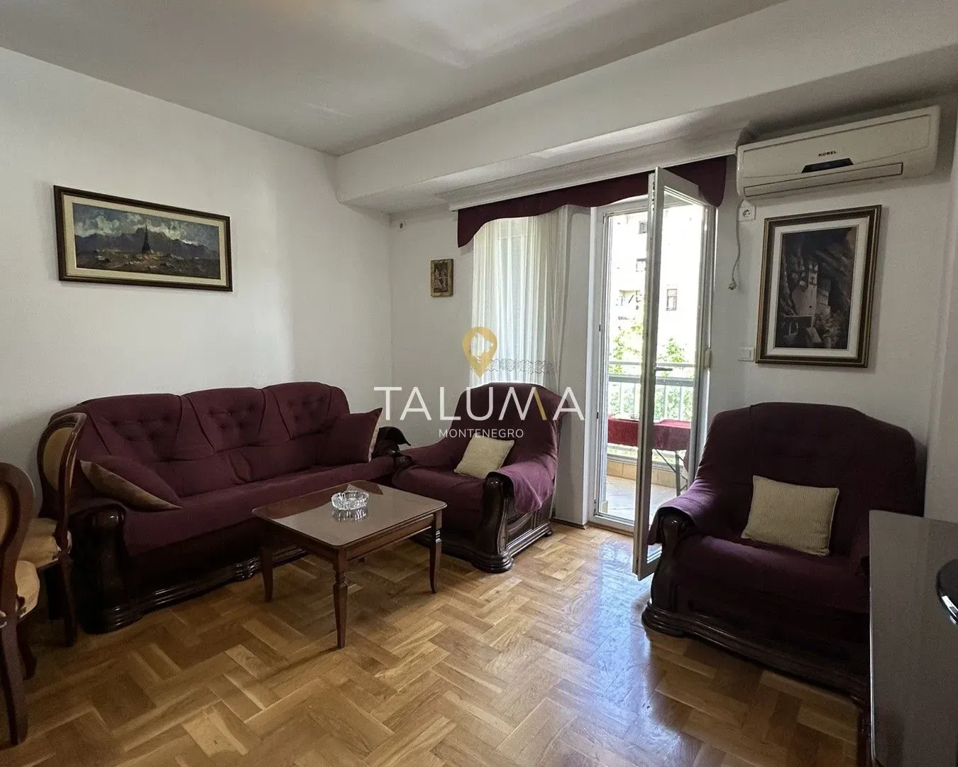 Rent, two bedroom apartment, 60m², Blok 9, Podgorica