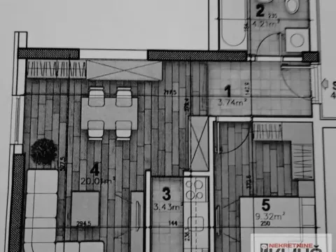 Prodaja, jednosoban stan, 39m², Rotkvarija, Novi Sad Sve Podlokacije - image 14