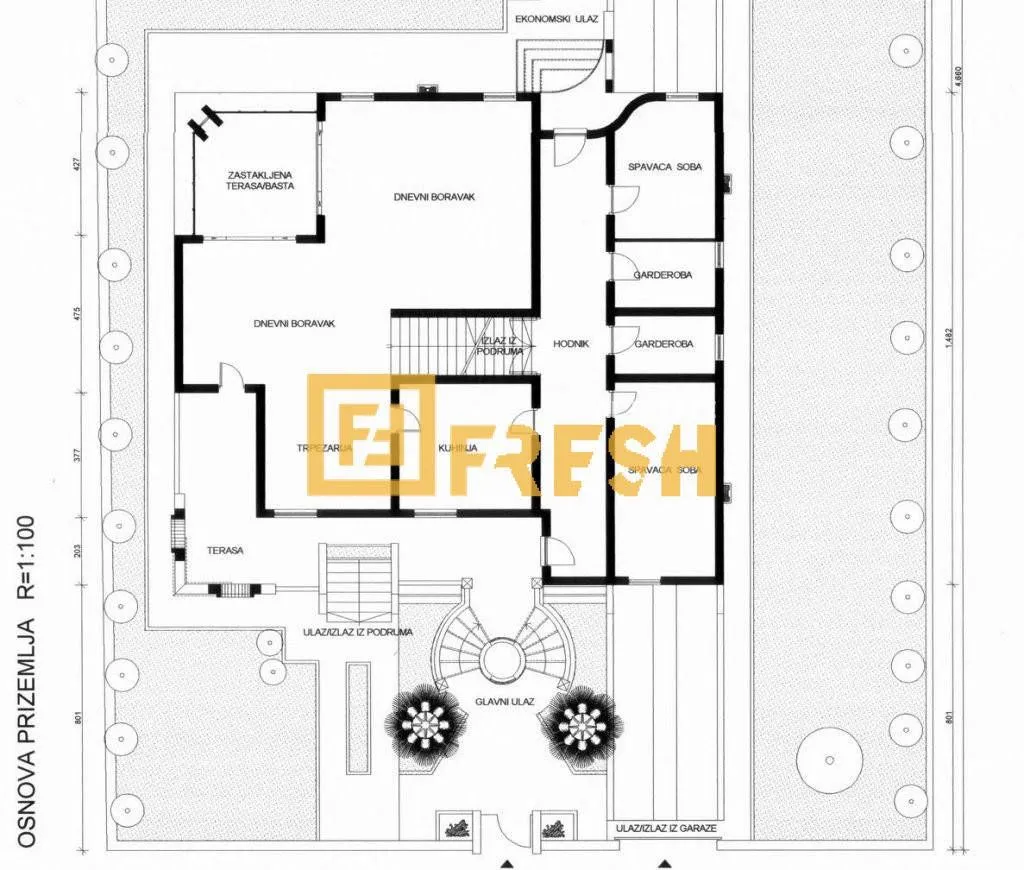 Prodaja, kuća, 800m², Zagorič, Podgorica