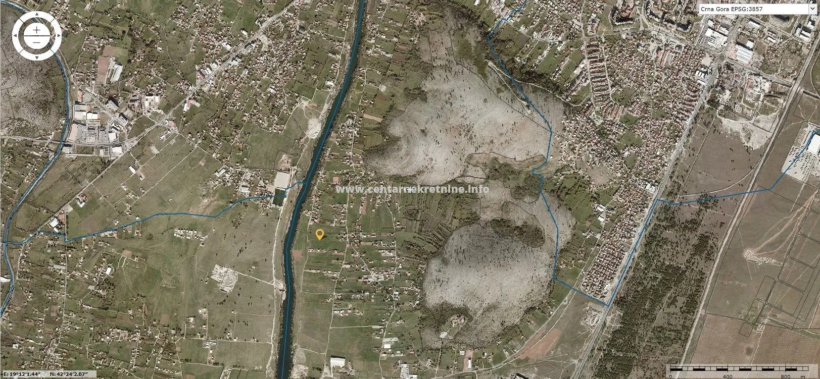 Prodaja, plac, 500m², Dajbabe, Podgorica