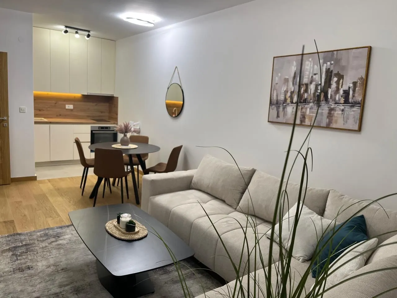 Rent, one bedroom apartment, 43m², City Kvart, Podgorica