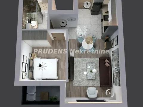 Sale, two bedroom apartment, 41m², Banja Vrdnik, Irig - image 7