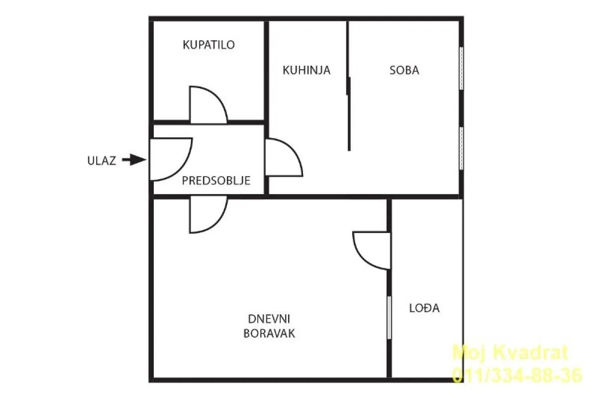 Prodaja, jednosoban stan, 41m², Novi Beograd Blok 67, Novi Beograd Sve Podlokacije