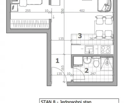 Prodaja, dvosoban stan, 37m², Banjica, Voždovac Sve Podlokacije - image 6