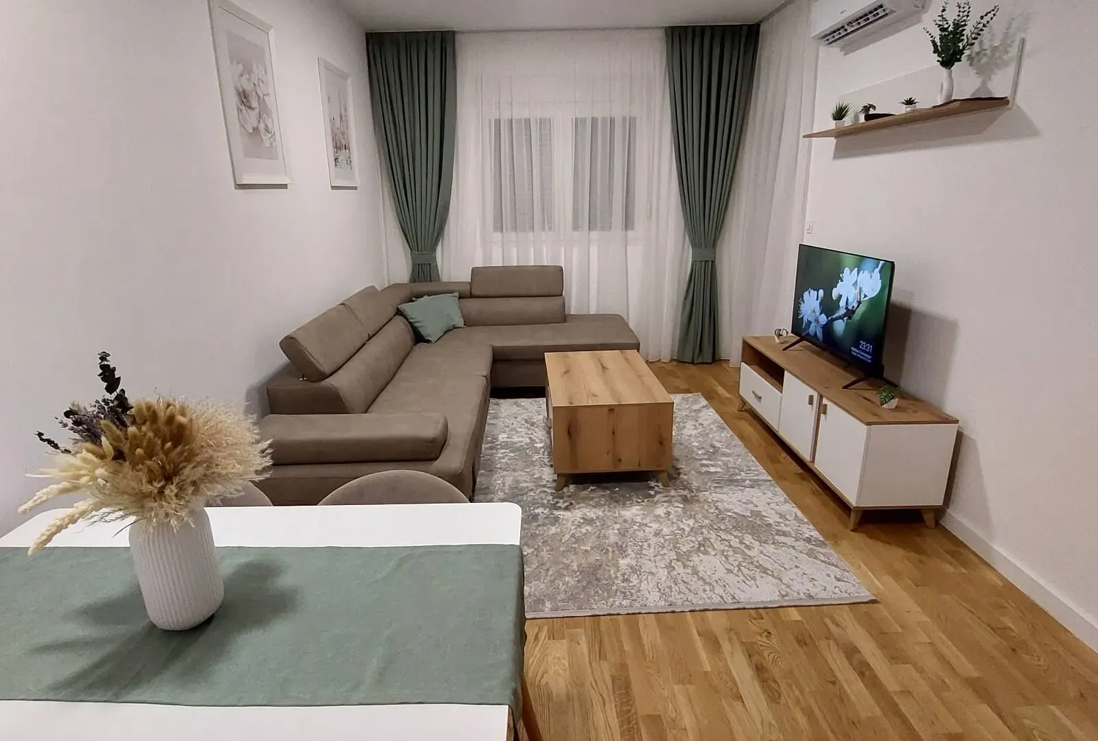 Izdavanje, jednosoban stan, 43m², Zabjelo, Podgorica