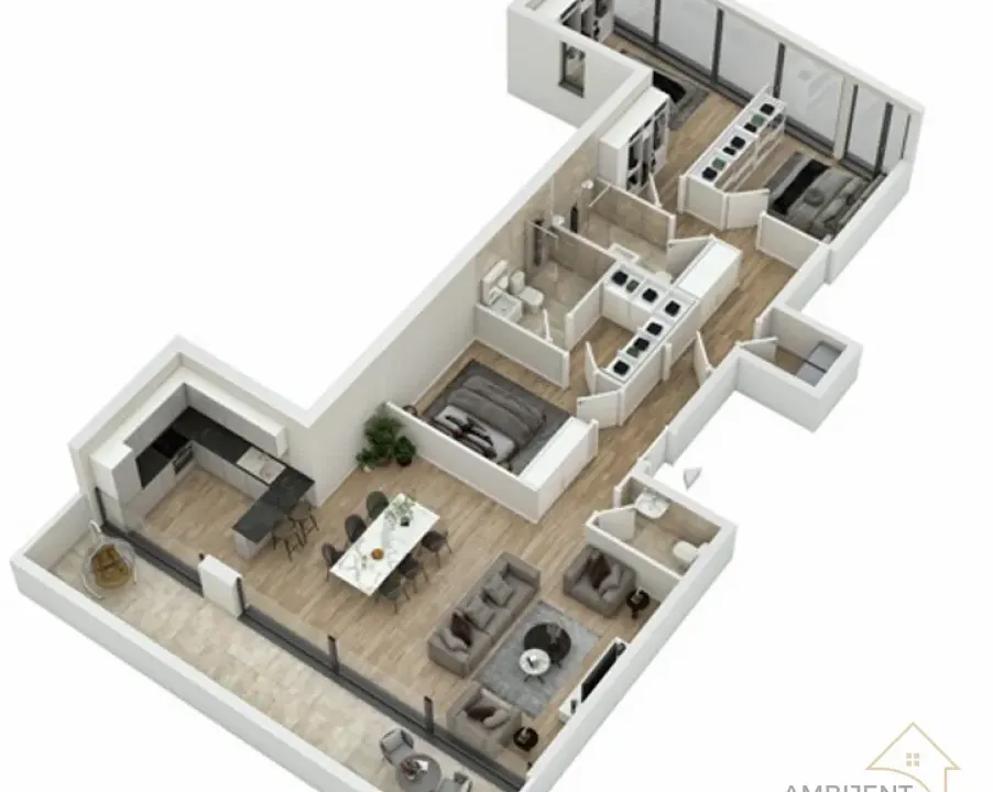 Prodaja, četvorosoban stan, 118m², Centar Sve Podlokacije, Beograd