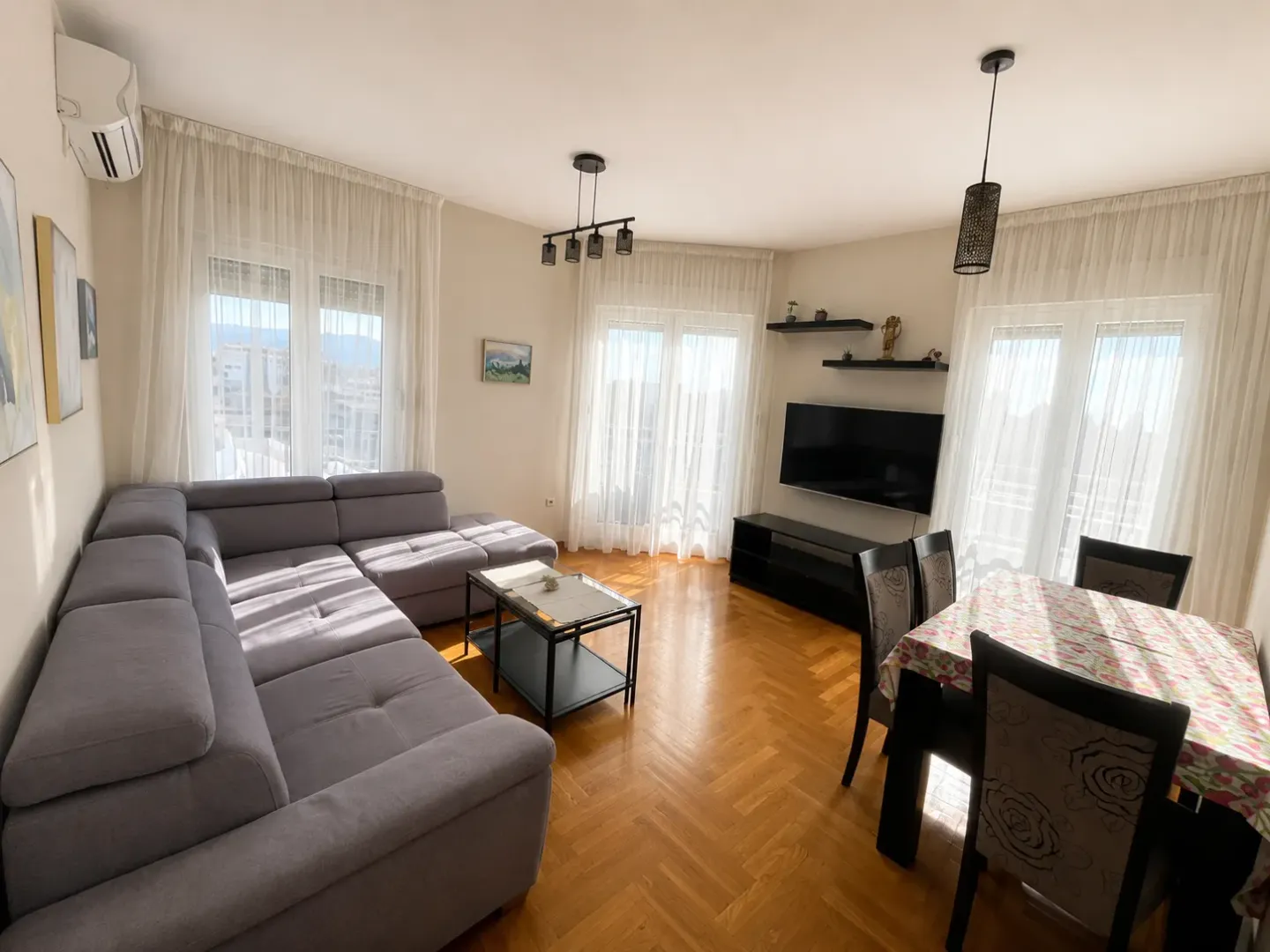 Rent, two bedroom apartment, 64m², Zabjelo, Podgorica