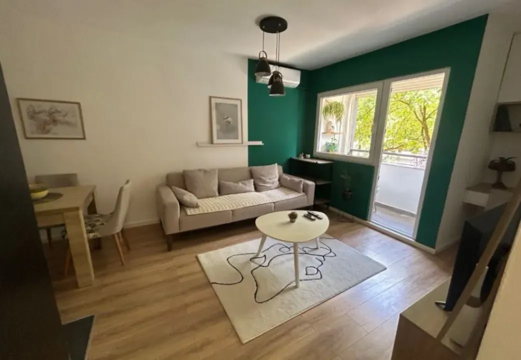 Rent, one bedroom apartment, 38m², Blok 5, Podgorica