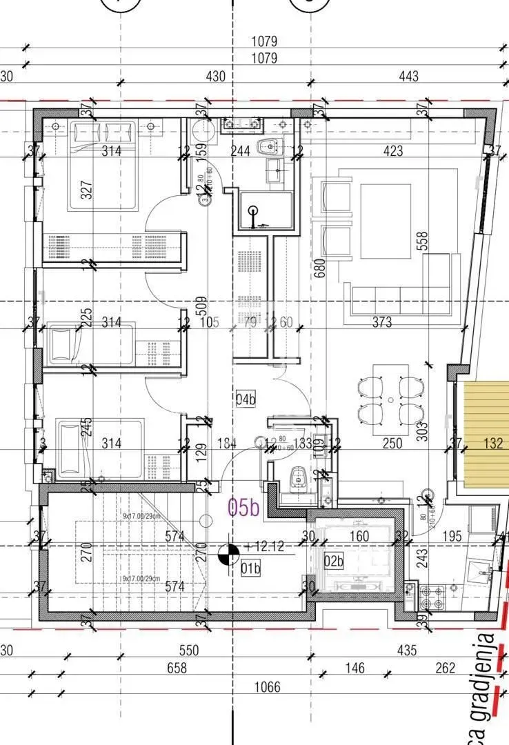 Sale, four bedroom apartment, 81m², Bulbulder, Zvezdara Sve Podlokacije