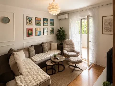 Rent, one bedroom apartment, 46m², Krivi Most, Podgorica - image 1