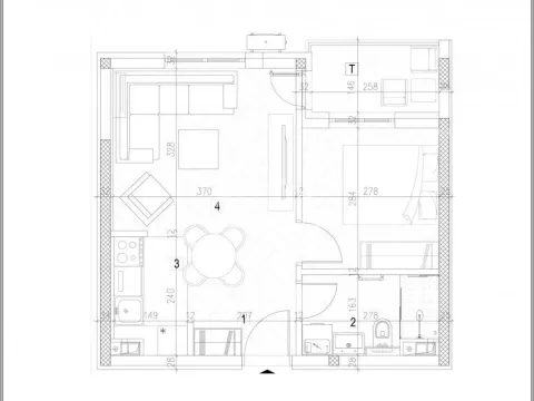 Sale, one bedroom apartment, 37m², Veliki Mokri Lug, Zvezdara Sve Podlokacije
