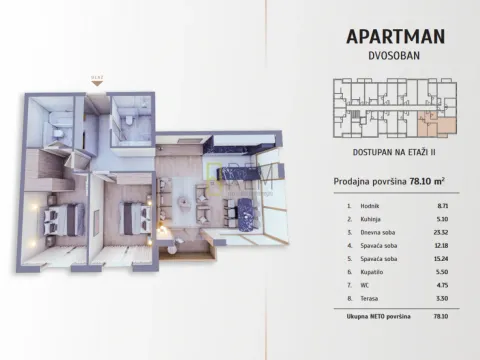 Prodaja, jednosoban stan, 42m², Kolašin, Crna Gora - image 17