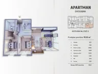 Sale, one bedroom apartment, 42m², Kolašin, Crna Gora - image 17