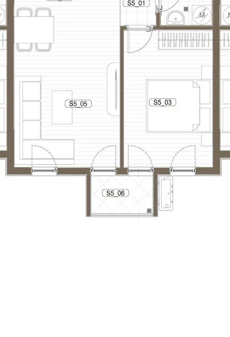 Prodaja, jednosoban stan, 38m², Zabjelo, Podgorica