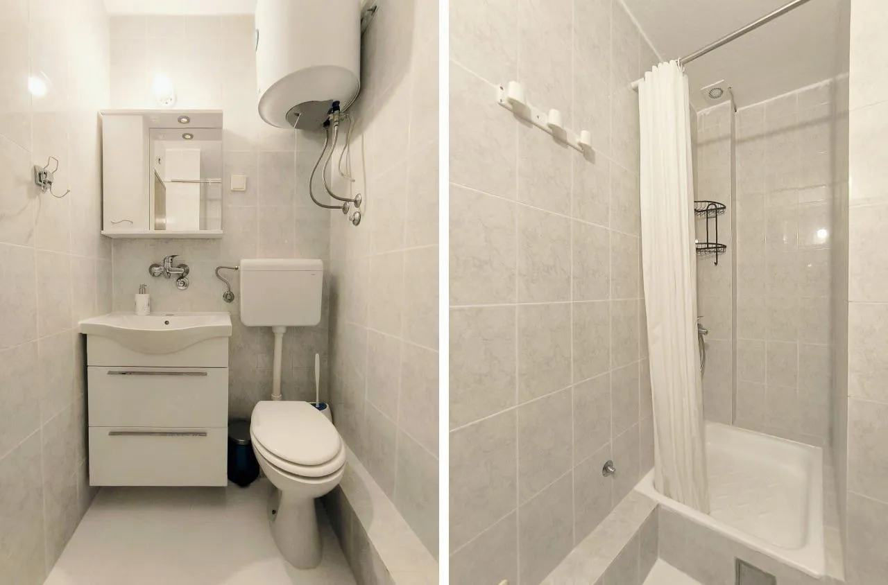 Rent, one bedroom apartment, 43m², Lazi, Budva