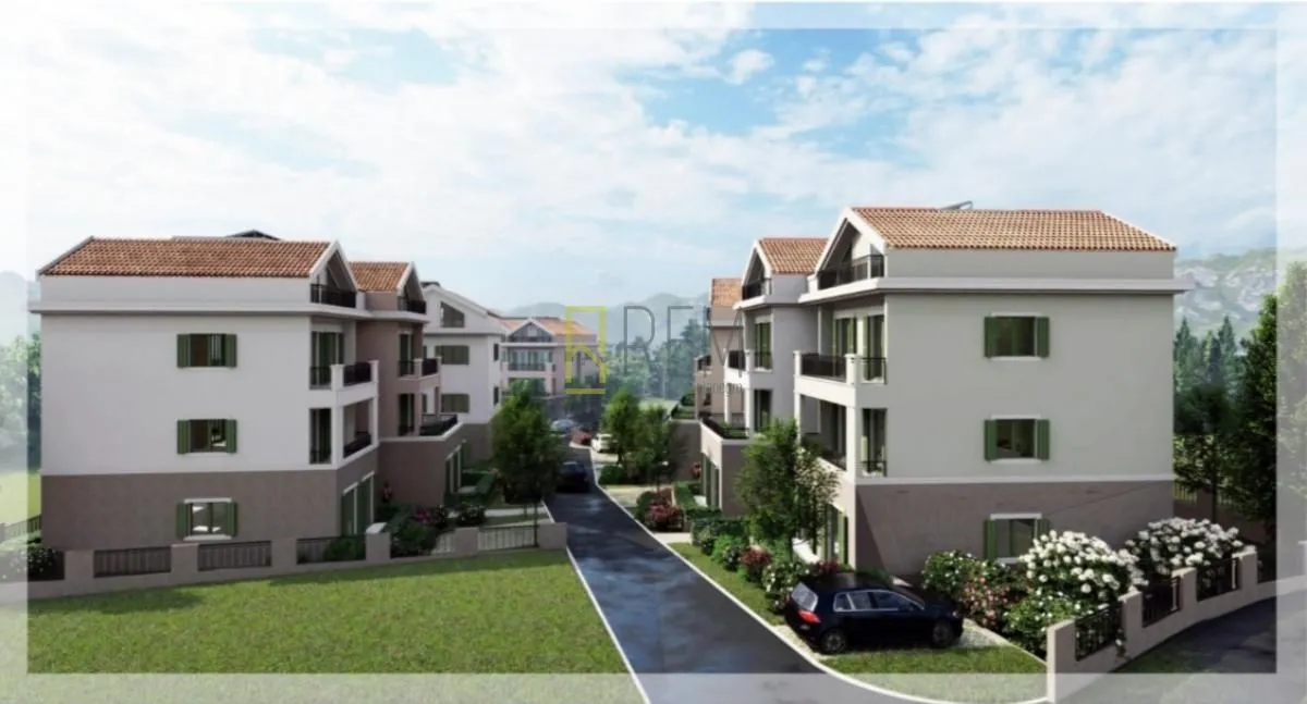 Prodaja, jednosoban stan, 49m², Mrčevac, Tivat