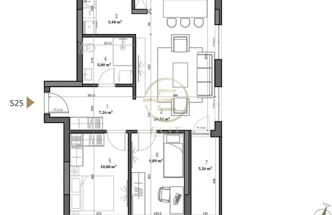 Prodaja, trosoban stan, 66m², Telep, Novi Sad Sve Podlokacije
