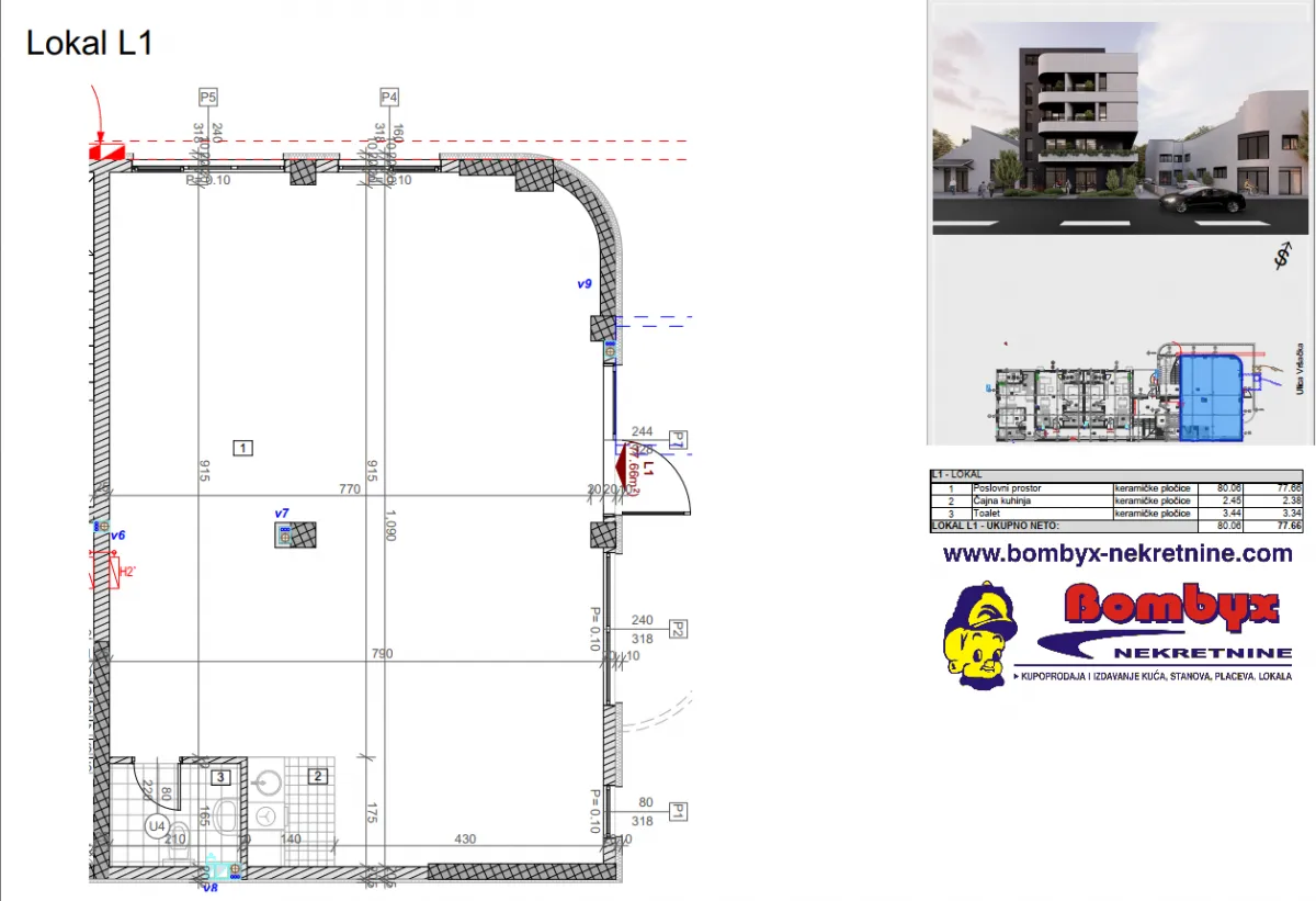 Sale, office space, 269m², Telep, Novi Sad Sve Podlokacije