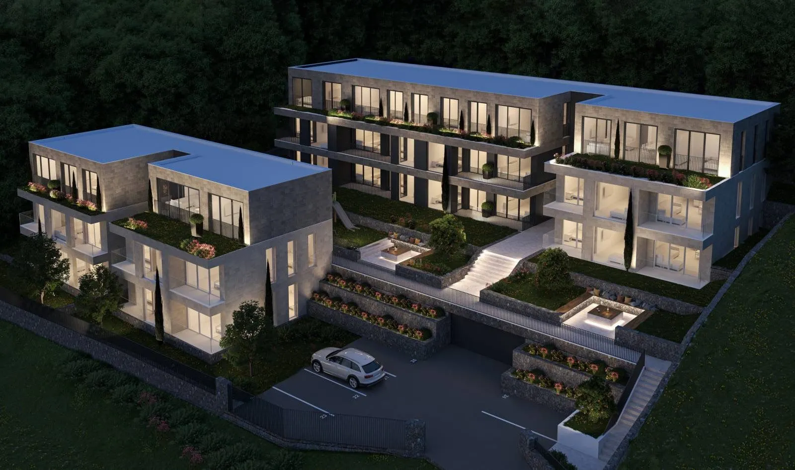 Prodaja, trosoban stan, 74m², Muo, Kotor
