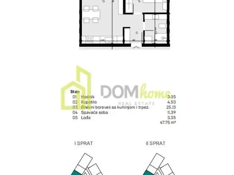 Prodaja, jednosoban stan, 48m², Donja Gorica, Podgorica - image 12