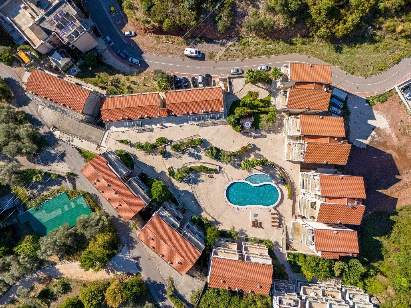 Sale, one bedroom apartment, 47m², Pržno, Budva