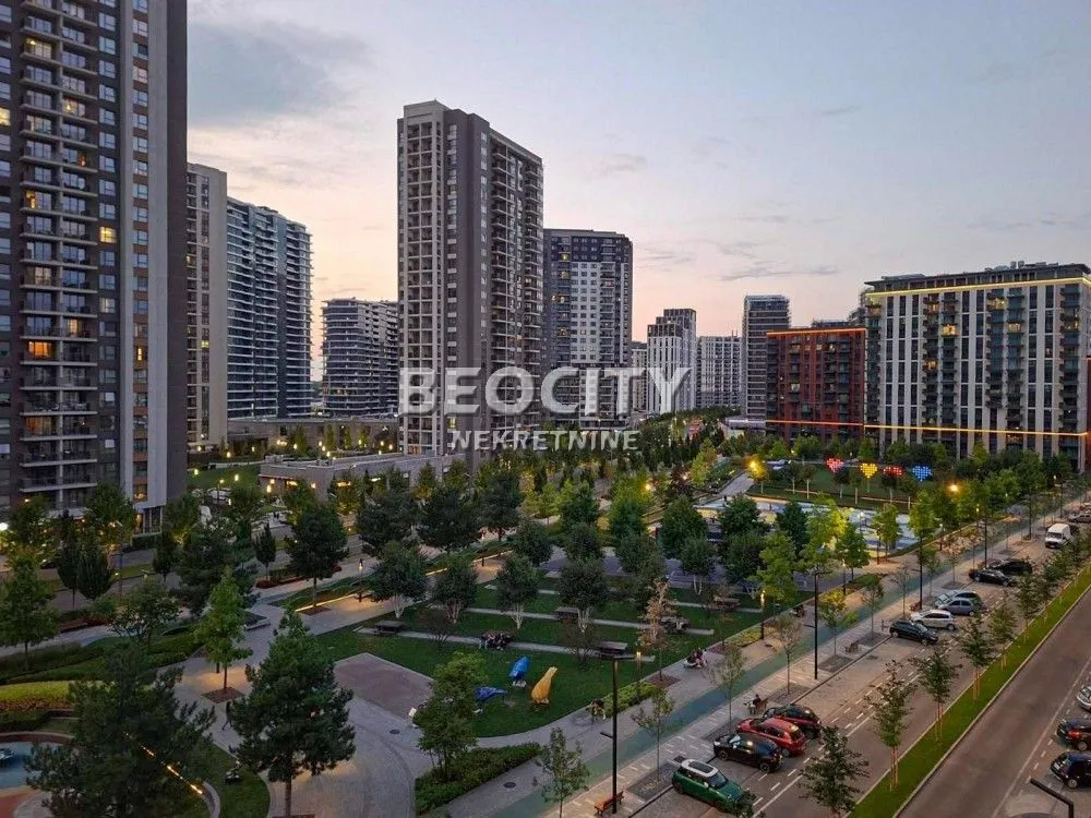 Rent, two bedroom apartment, 61m², Beograd Na Vodi, Beograd