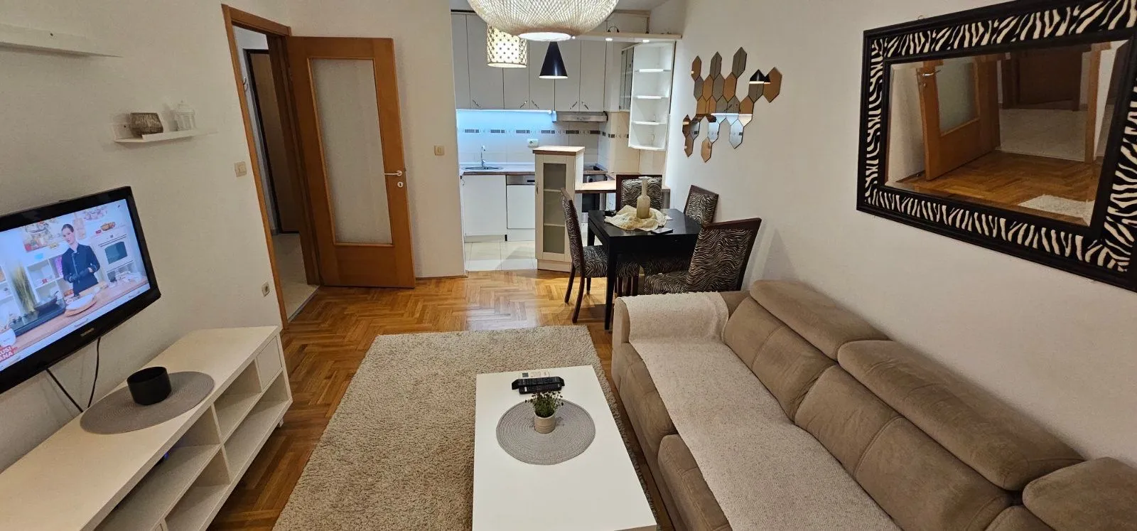 Rent, one bedroom apartment, 45m², Stari Aerodrom, Podgorica