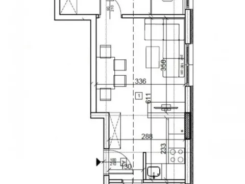 Sale, one bedroom apartment, 34m², Uciteljsko Naselje, Zvezdara Sve Podlokacije - image 2