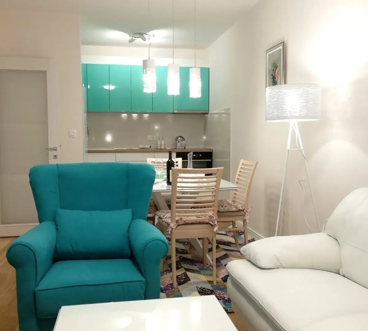 Rent, one bedroom apartment, 49m², Podgorica, Crna Gora