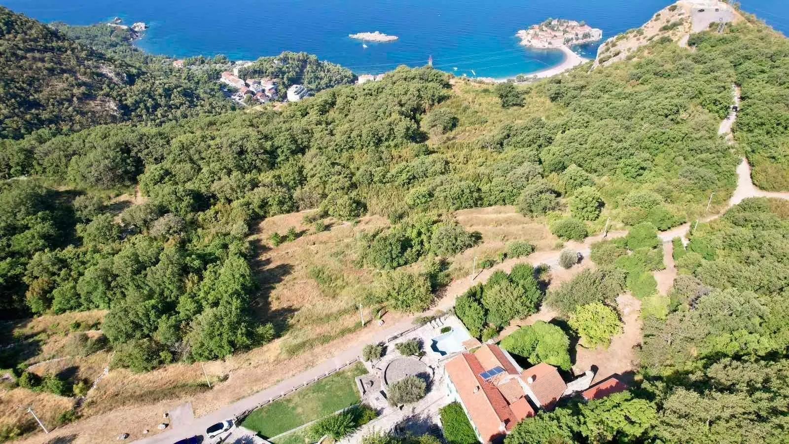Sale, land lot, 613m², Blizikuće, Budva