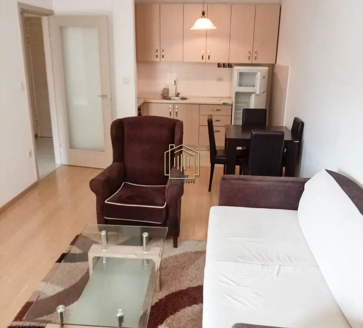 Rent, one bedroom apartment, 48m², City Kvart, Podgorica