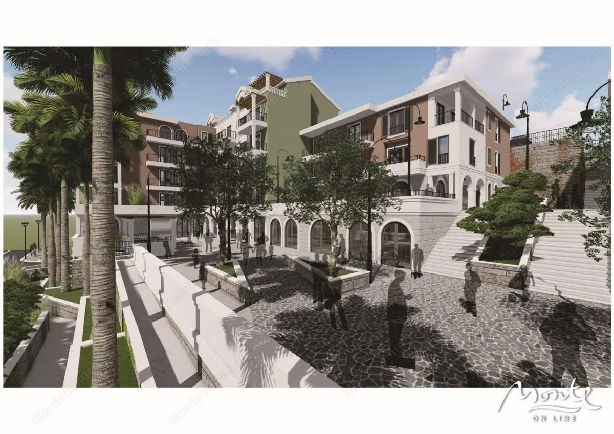 Sale, two bedroom apartment, 61m², Tivat, Crna Gora