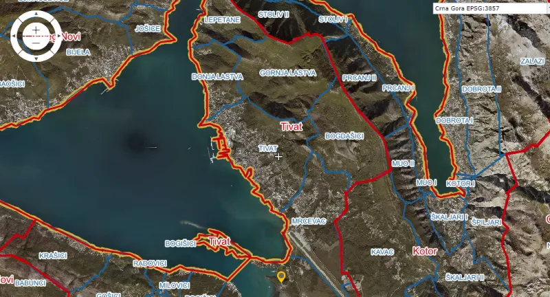 Prodaja, plac, 2400m², Tivat, Crna Gora