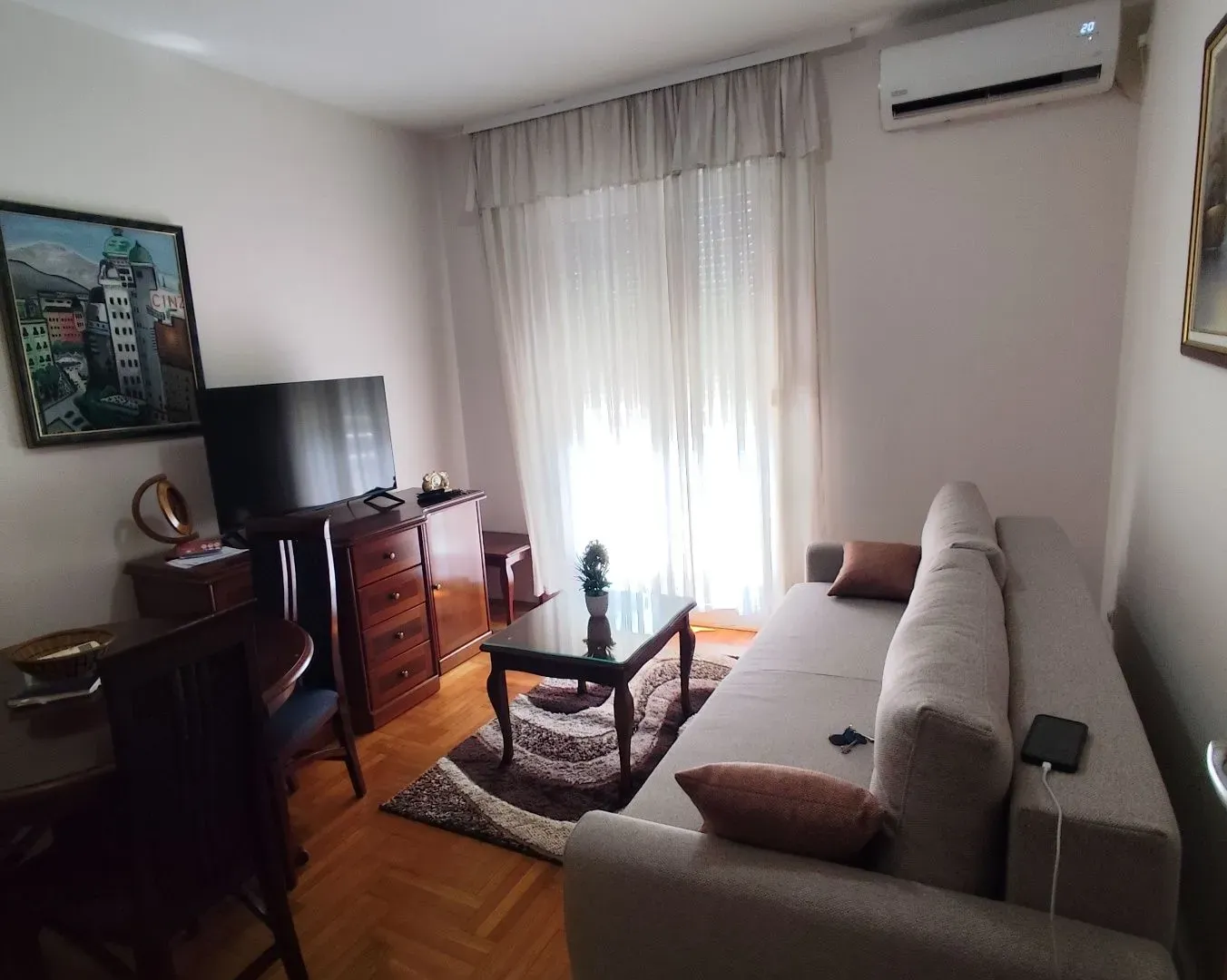 Rent, one bedroom apartment, 36m², Stari Aerodrom, Podgorica